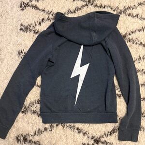 Aviator Nation Bolt Zip up Hoodie